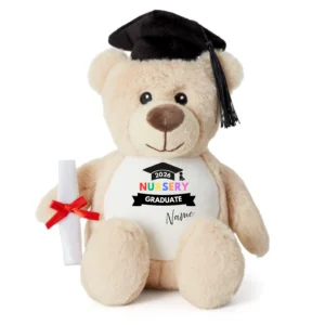 UntitledNursery leavers personalised plush graduation bear design (5)
